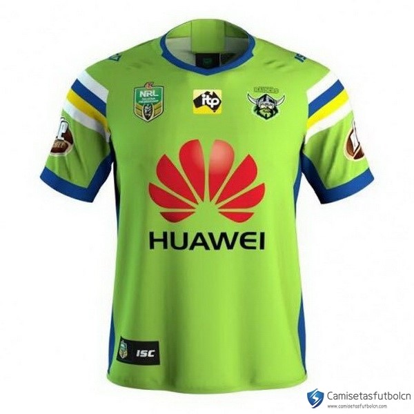 Camiseta Canberra Raiders Primera equipo 2018 Verde